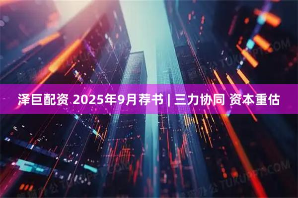 泽巨配资 2025年9月荐书 | 三力协同 资本重估