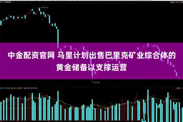 中金配资官网 马里计划出售巴里克矿业综合体的黄金储备以支撑运营