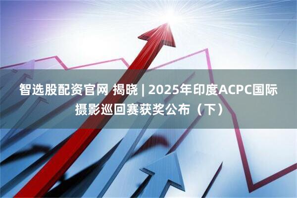 智选股配资官网 揭晓 | 2025年印度ACPC国际摄影巡回赛获奖公布（下）