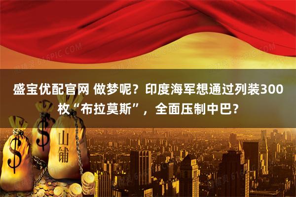 盛宝优配官网 做梦呢？印度海军想通过列装300枚“布拉莫斯”，全面压制中巴？